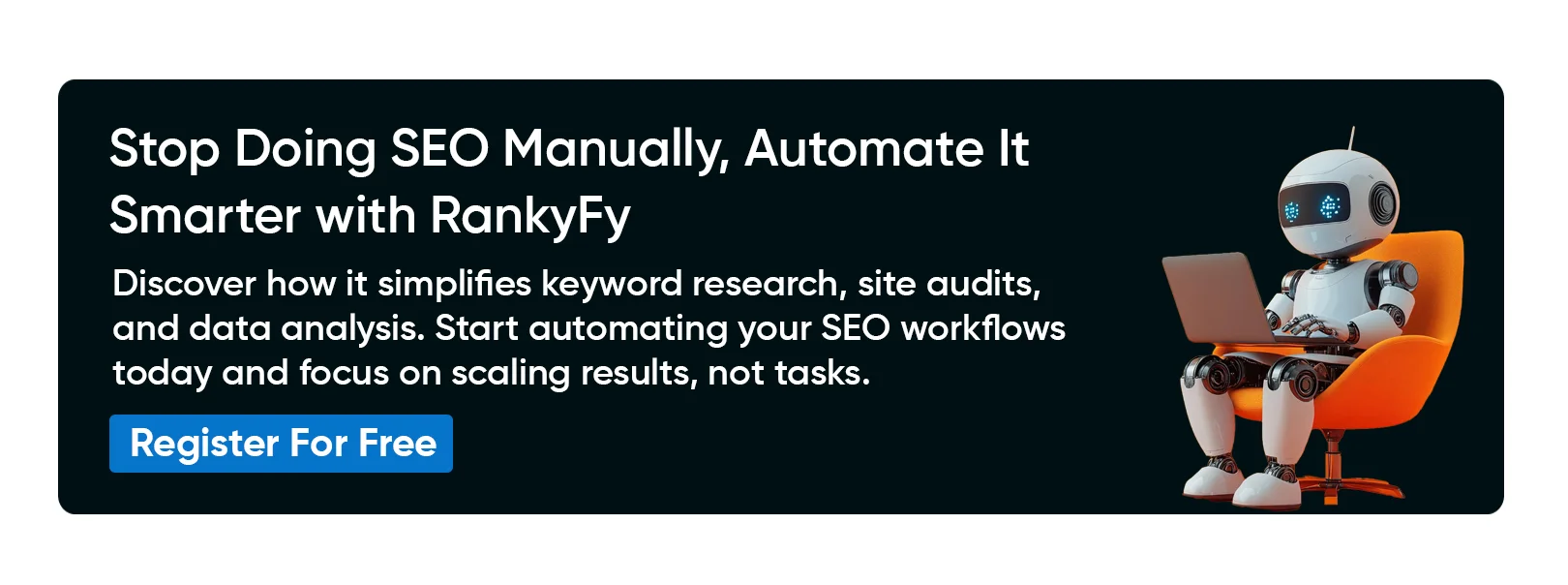 Start automating your SEO