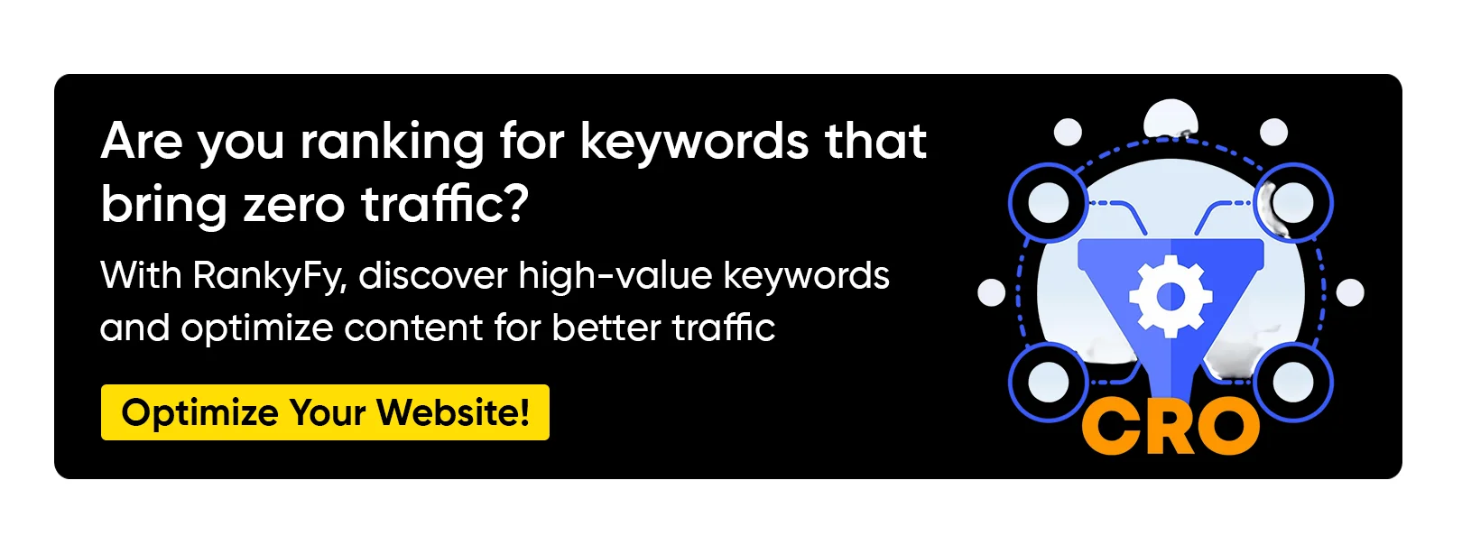 Conversion Rate Optimization