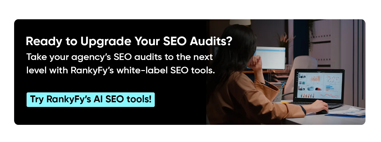 A white-label SEO audit tool