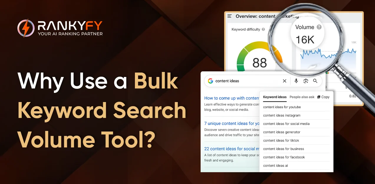 Why Use a Bulk Keyword Search Volume Tool