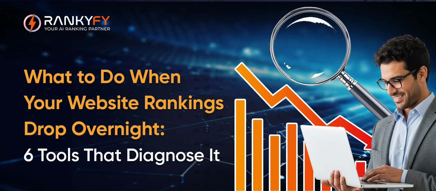 What to Do When Your Website Rankings Drop Overnight: 6 Tools That Diagnose It