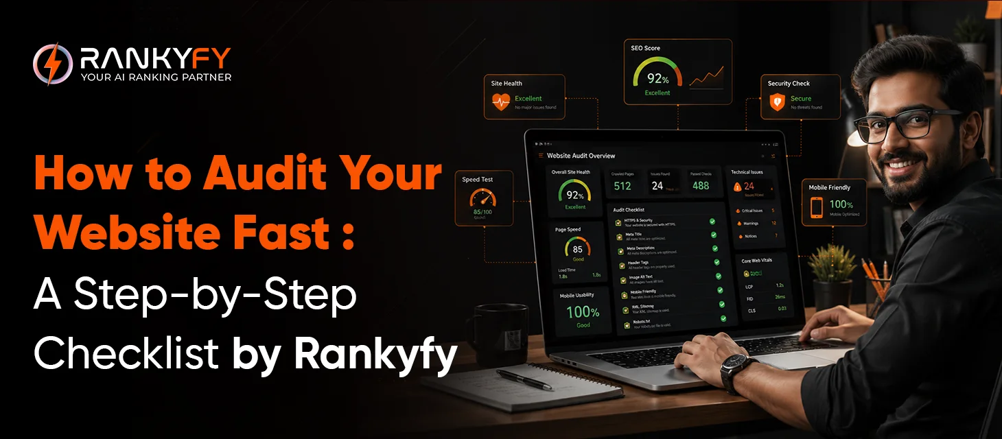 How to Audit Your Website Fast: A Step-by-Step Checklist by RankyFy