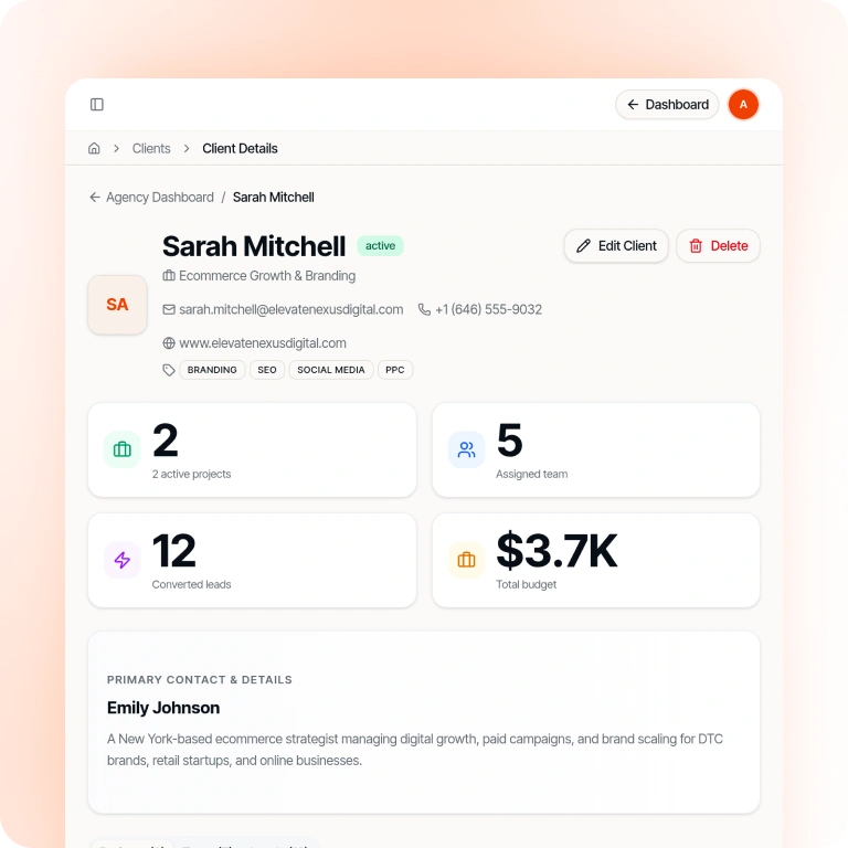 Client Management