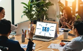 SEO professionals managing multiple client websites