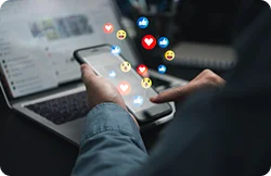 Social media captions