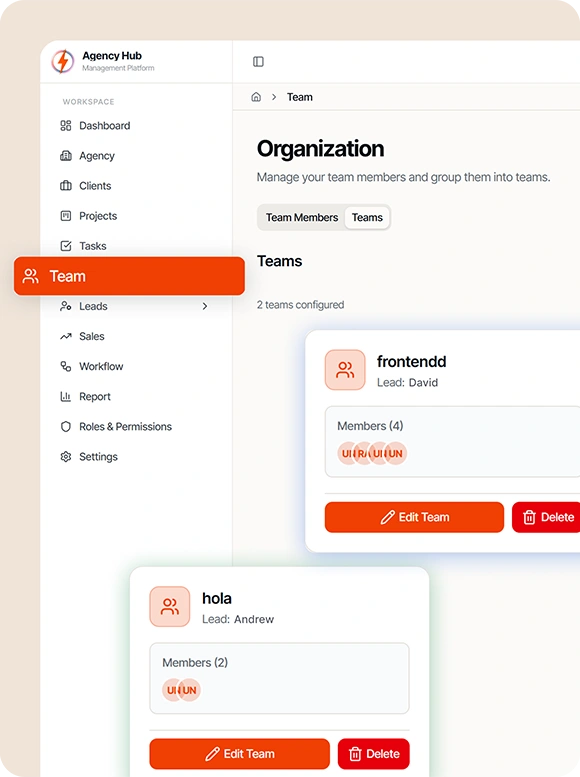 Team Workload and Account Management Overview