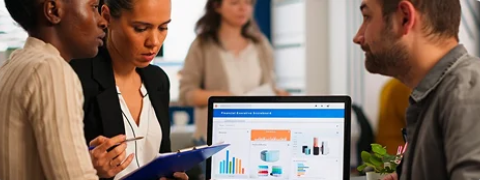 Marketing teams refining SEO campaigns