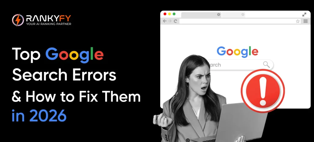 Google Search Errors